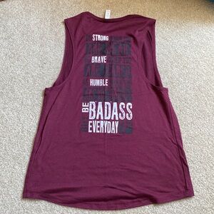 Muscle tank, new, medium